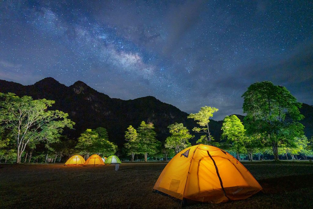 Cắm trại tại thung lũng