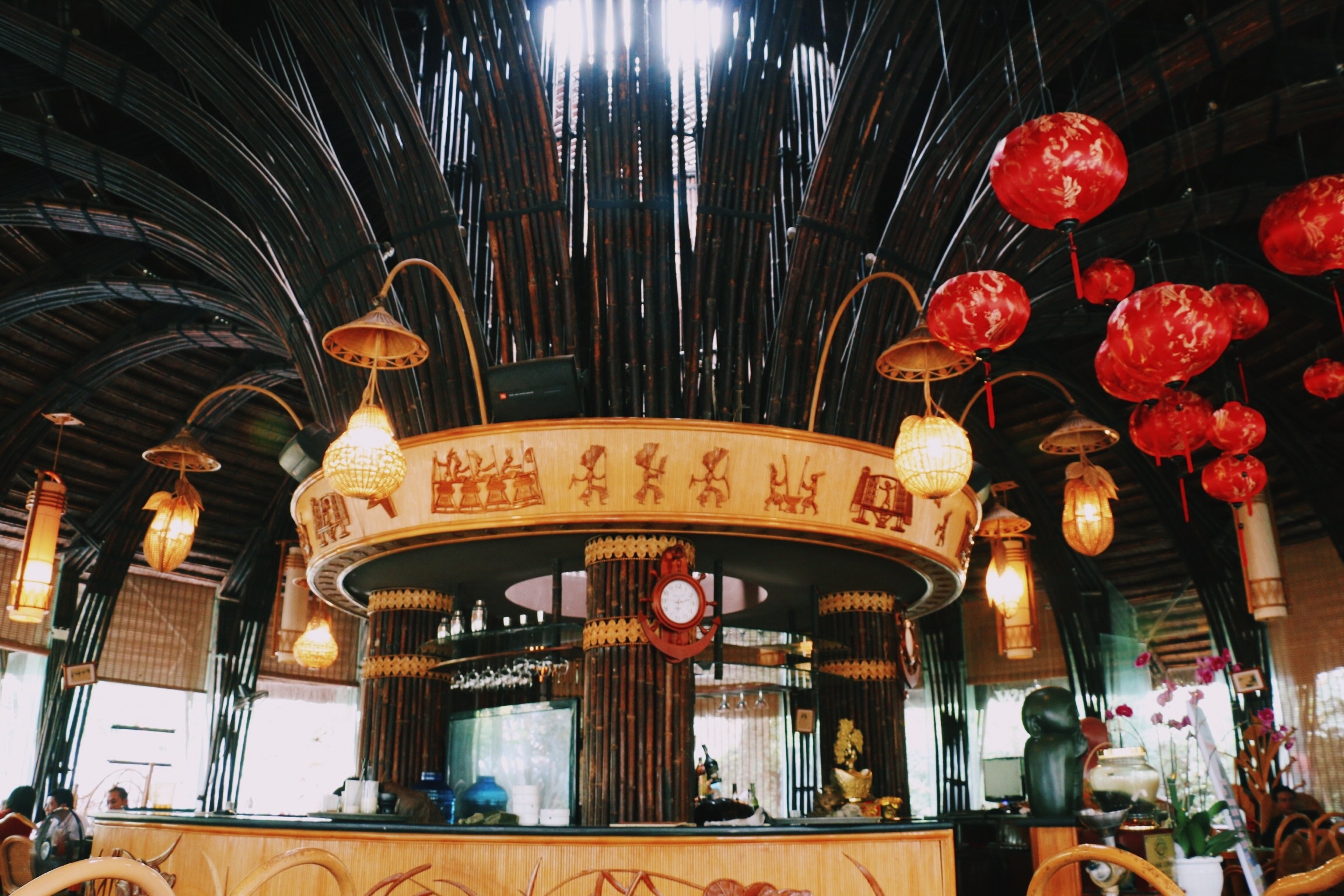 Kiến trúc tre nứa độc đáo bậc nhất tại Quảng Bình.