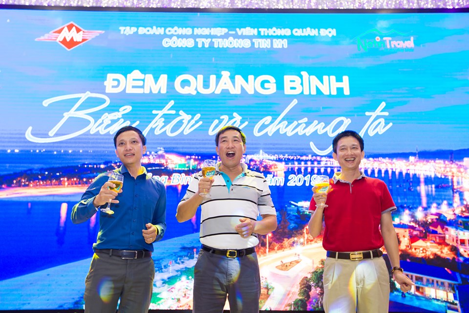 Tổ chức chương trình tour Quảng Bình cho công ty Viễn thông M1 với hơn 1200 khách