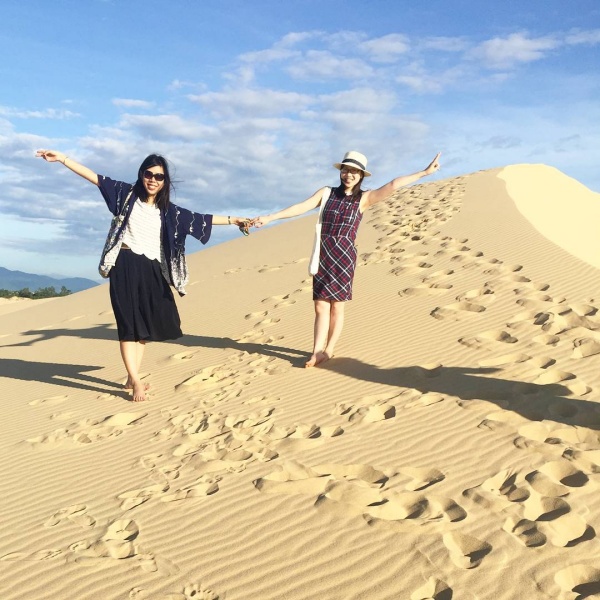 Chang chang cồn cát, nắng trưa Quảng Bình- Nguồn khách hàng Netin travel