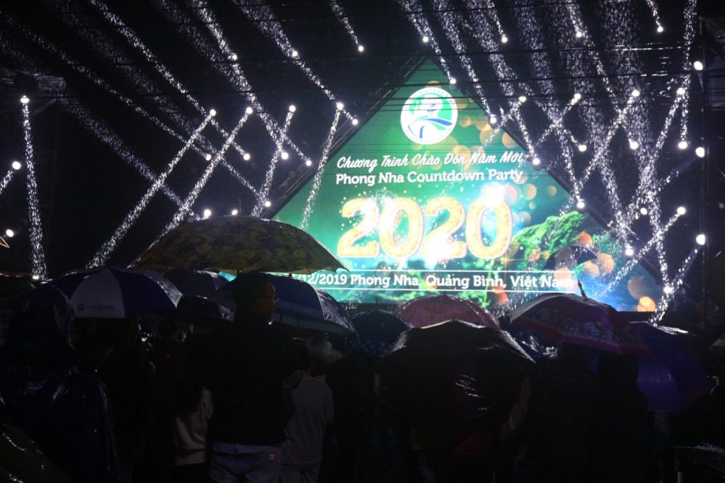Chương trình Coundown Phong Nha 2020 thu hút du khách 
