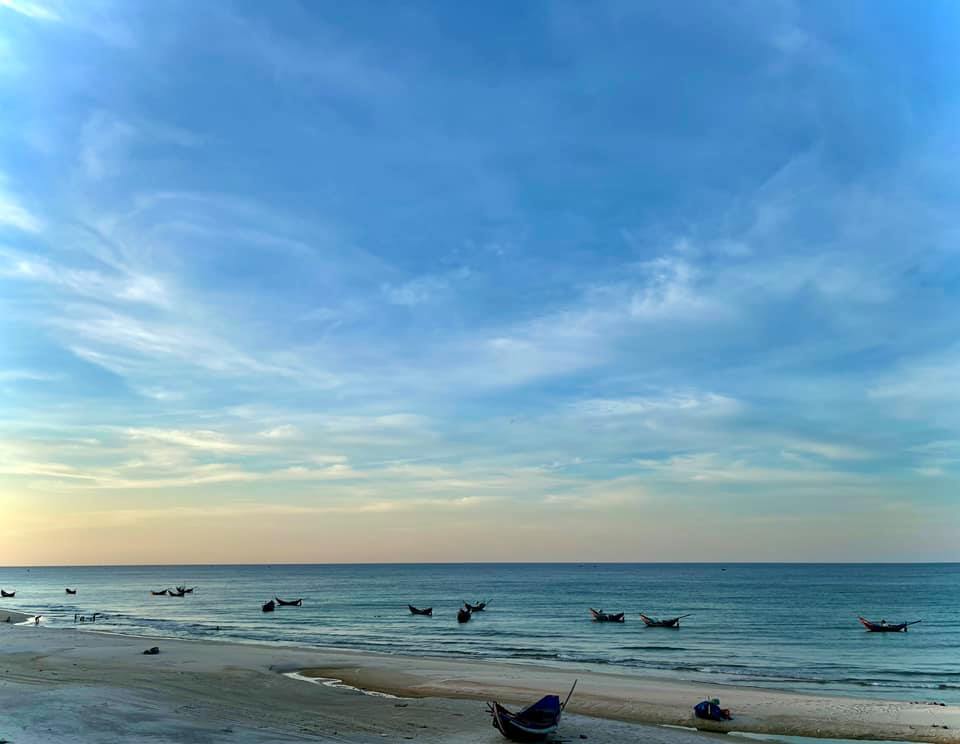 Biển Vĩnh Thái hoang sơ tại Quảng Trị